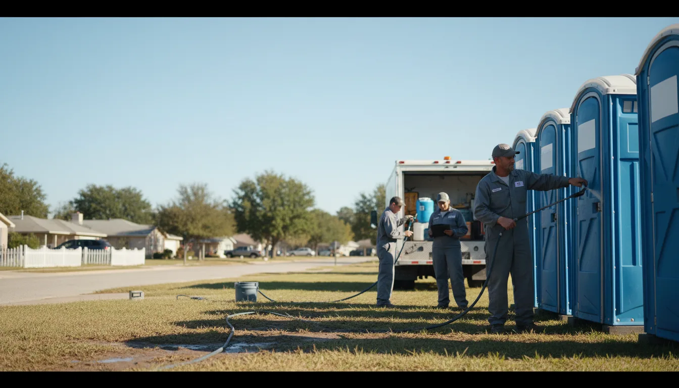 Long-Term Portable Toilet Rental in Mccormick, SC near me